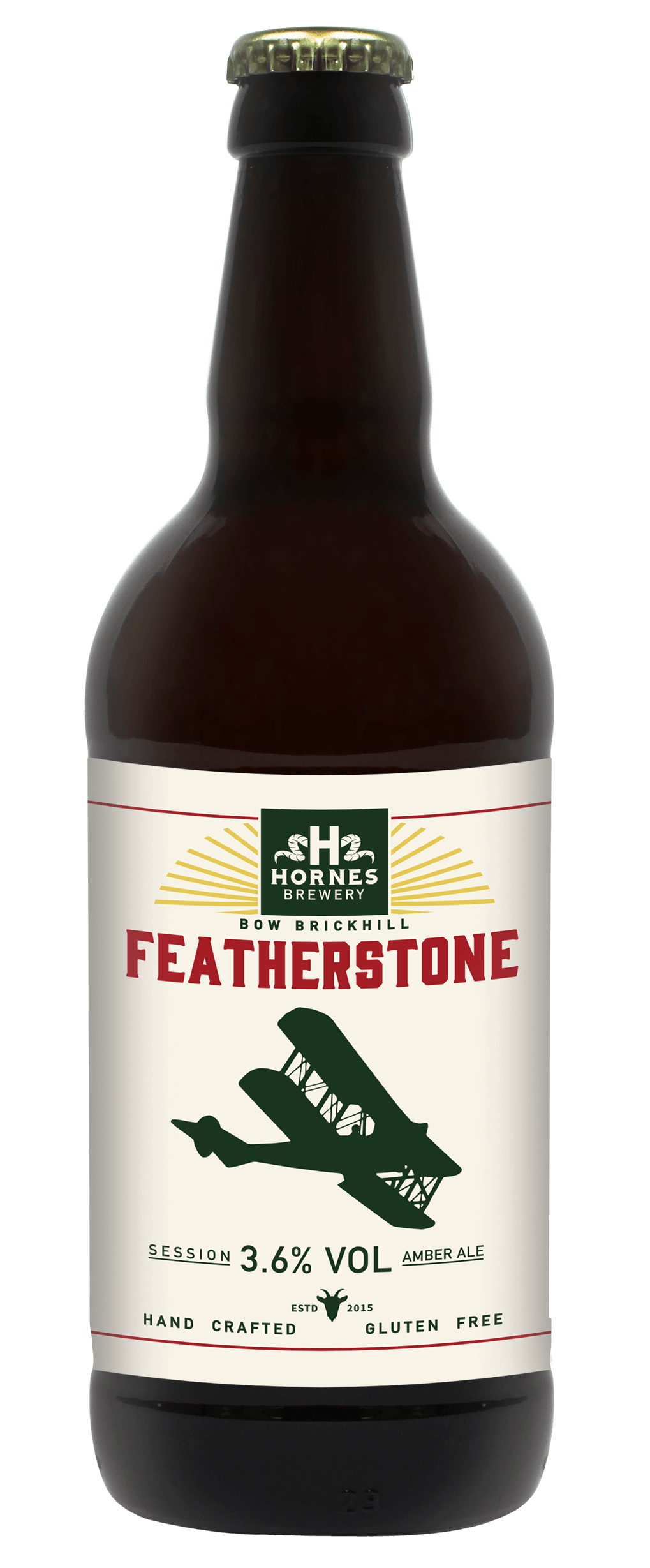 Featherstone Amber Ale 3.6%   (Gluten Free)