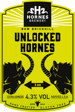 Unlocked Hornes IPA 4.3%   (Gluten Free)