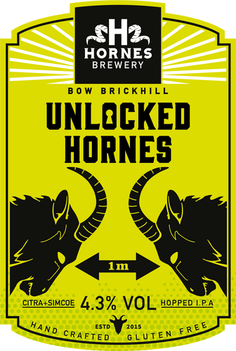 Unlocked Hornes IPA 4.3%